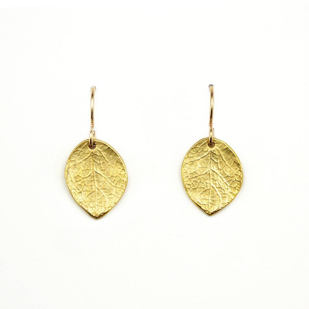 Enchanted Woodlands Salal Leaf Earrings