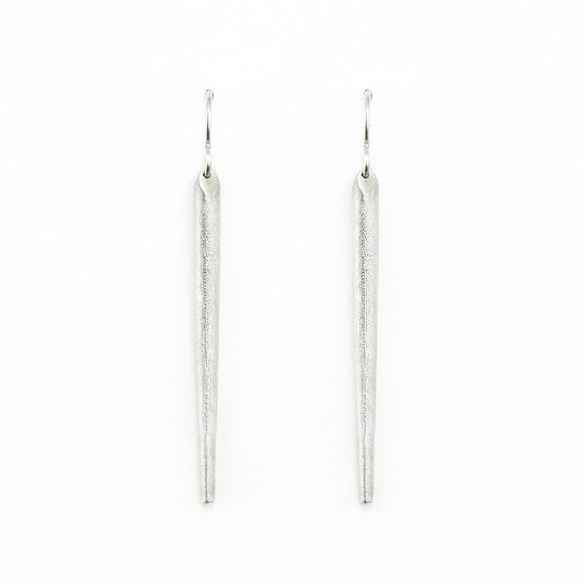 Seashell Earrings. Sea Urchin Spine earrings cast from beautiful Sterling Silver Sterling Silver hooks