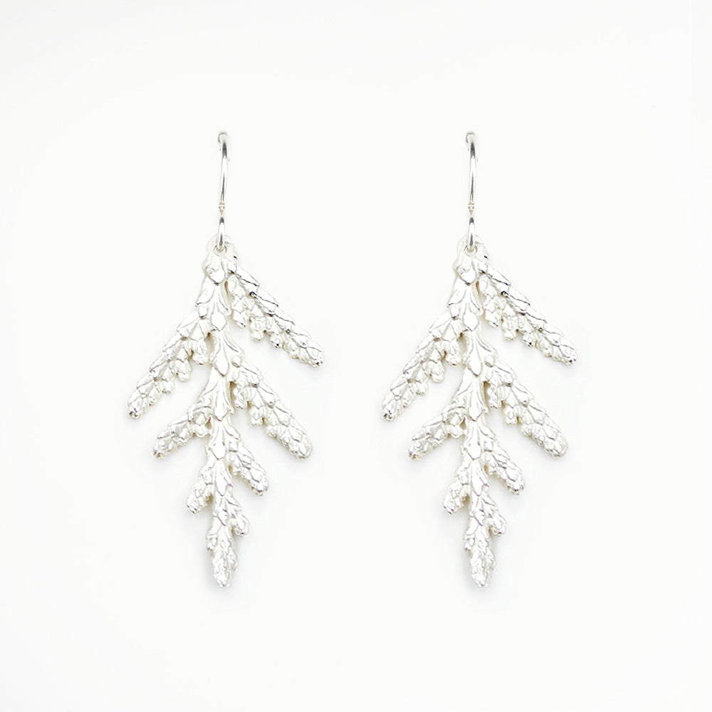 Ambleside Cedar Leaf Earrings