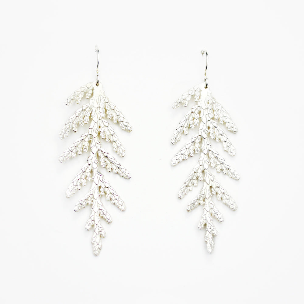 Ambleside Cedar Leaf Earrings