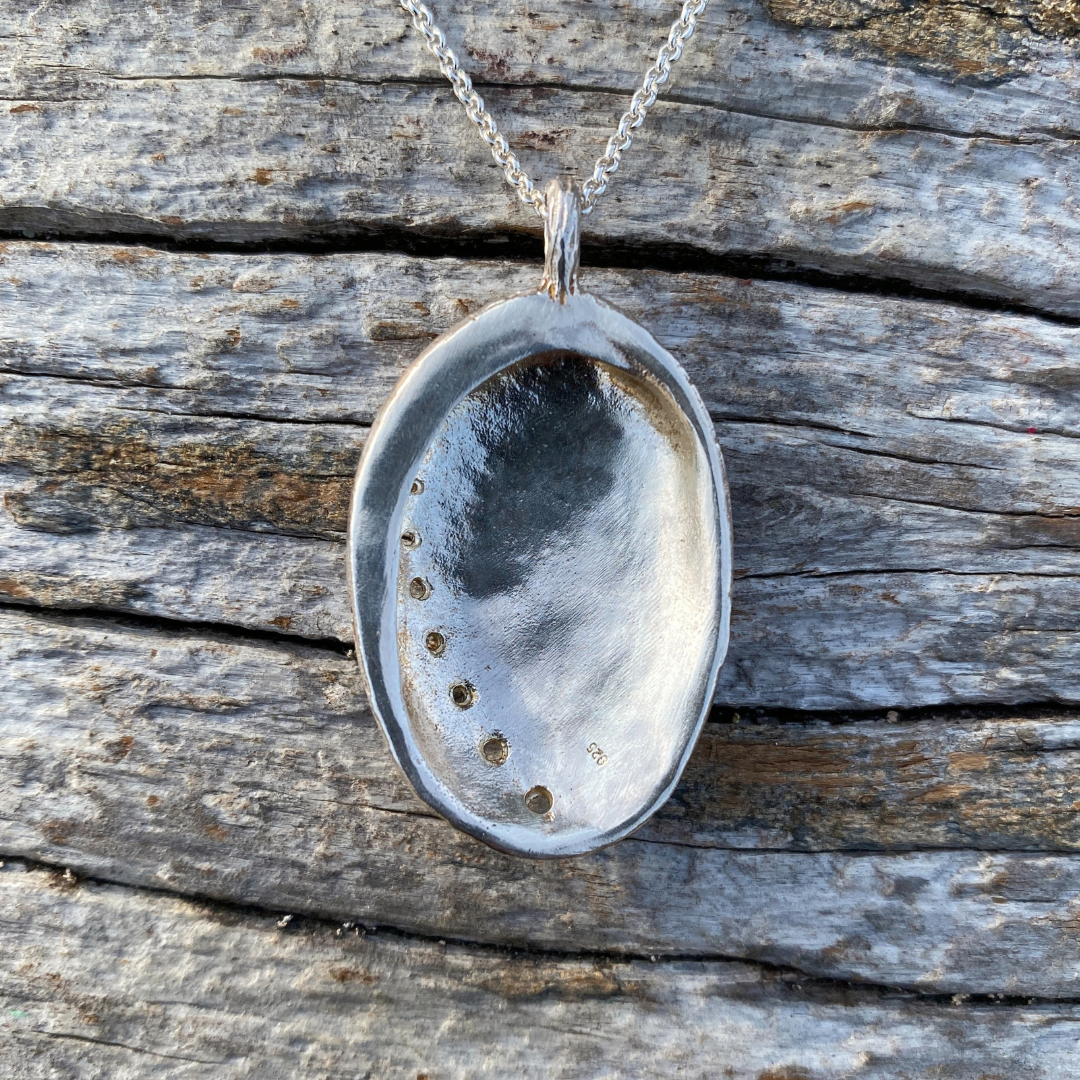 Sparkling Waters Abalone Shell Necklace