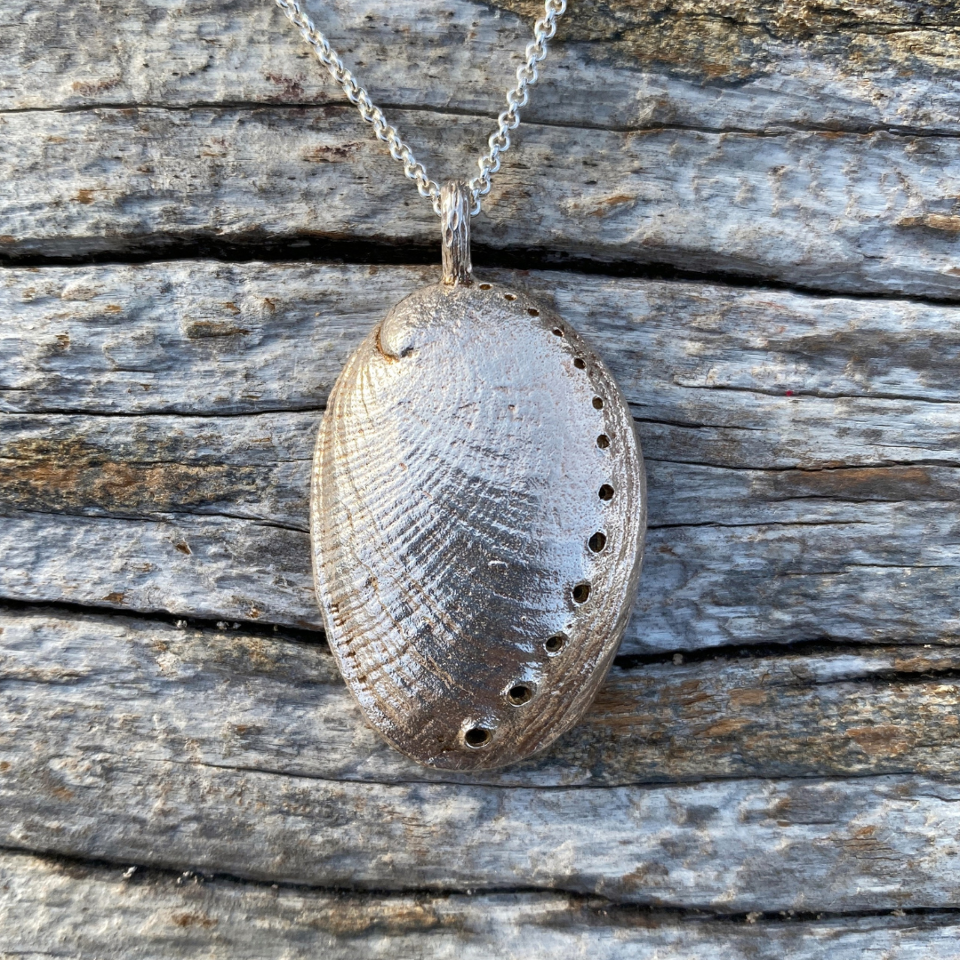 Sparkling Waters Abalone Shell Necklace