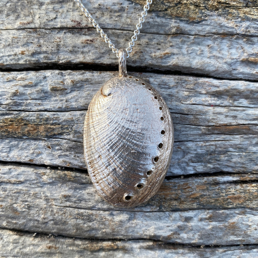 Sparkling Waters Abalone Shell Necklace