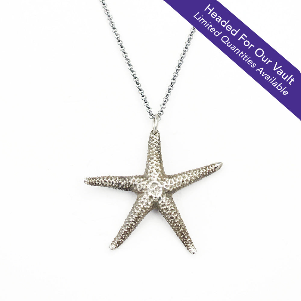 Botanical Beach Starfish Shell Necklace