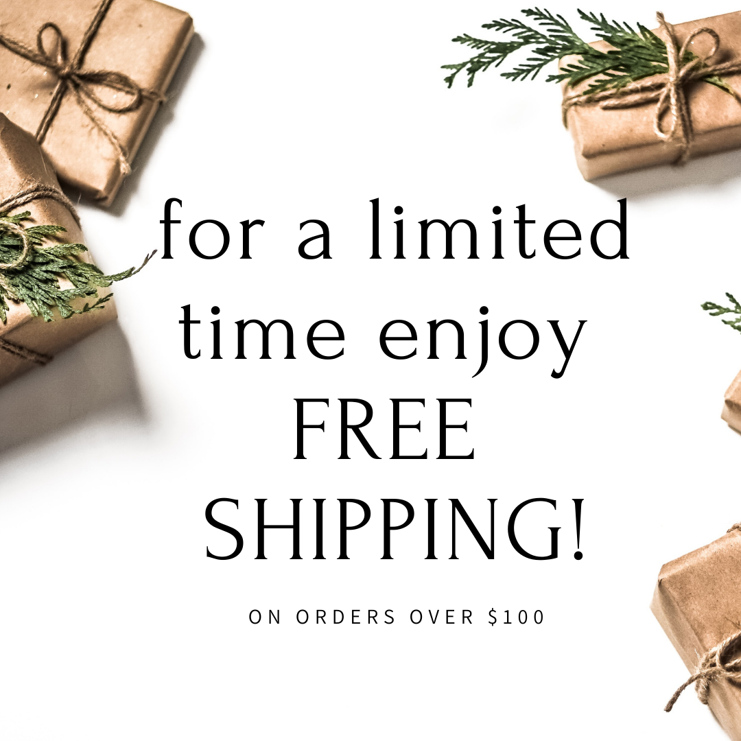 Exciting announcement: new FREE SHIPPING option!