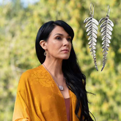 Get the Look: Fern Leaf Earrings Featured on Yellowjackets