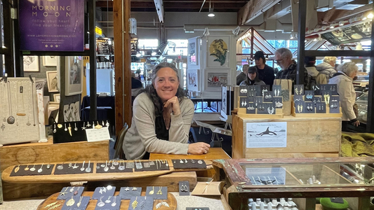 Finding Home Again: Reflections on Returning with Morning Moon Nature Jewelry to Granville Island Public Market After a 5-Year Hiatus