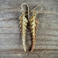 Whispering Forest Fern Leaf Earrings