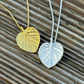 Meadowbrook Linden Leaf Necklace