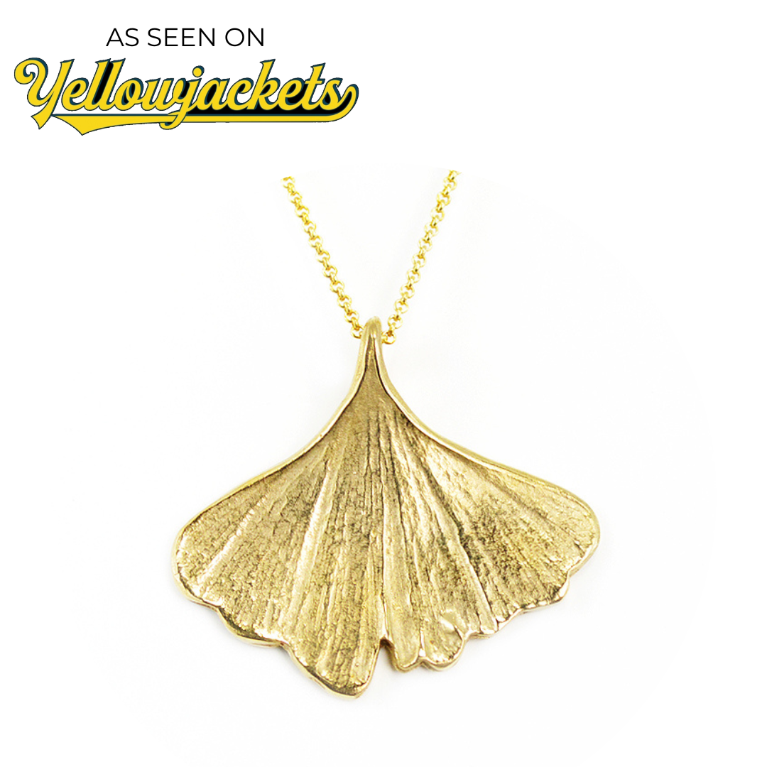 Evermore Ginkgo Leaf Necklace