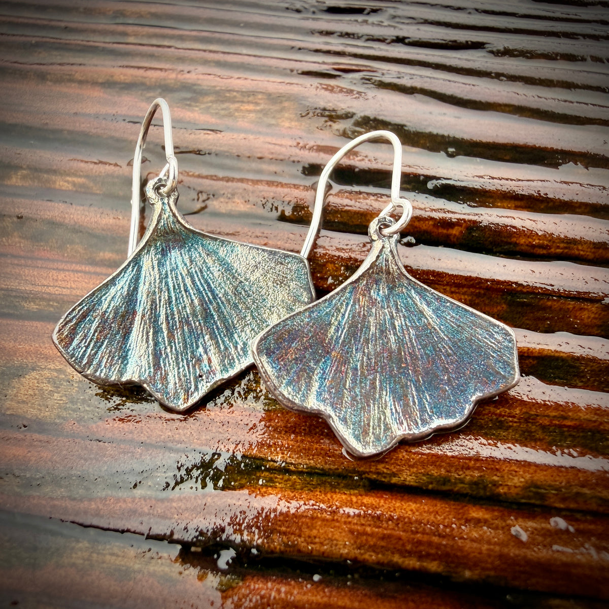 Evermore Ginkgo Leaf Earrings