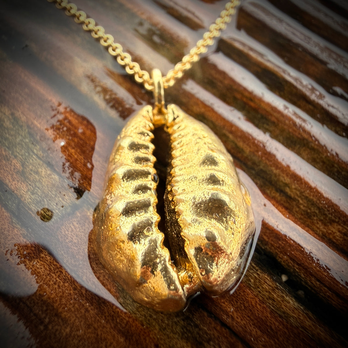 Bountiful Tides Cowrie Shell Necklace