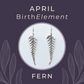 April BirthElement Fern