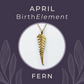 April BirthElement Fern