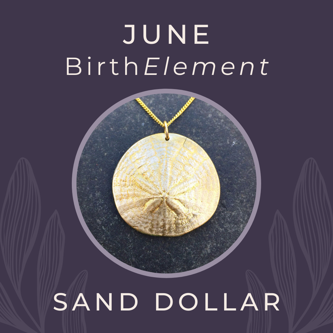 June BirthElement Sand Dollar