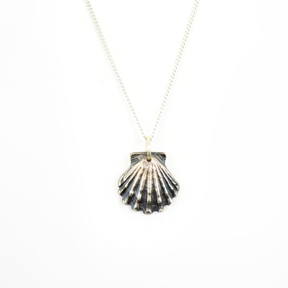 Sunrise Scallop Shell Necklace