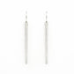 Seashell Earrings. Sea Urchin Spine earrings cast from beautiful Sterling Silver  Sterling Silver hooks