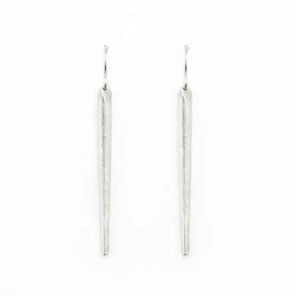 Seashell Earrings. Sea Urchin Spine earrings cast from beautiful Sterling Silver  Sterling Silver hooks