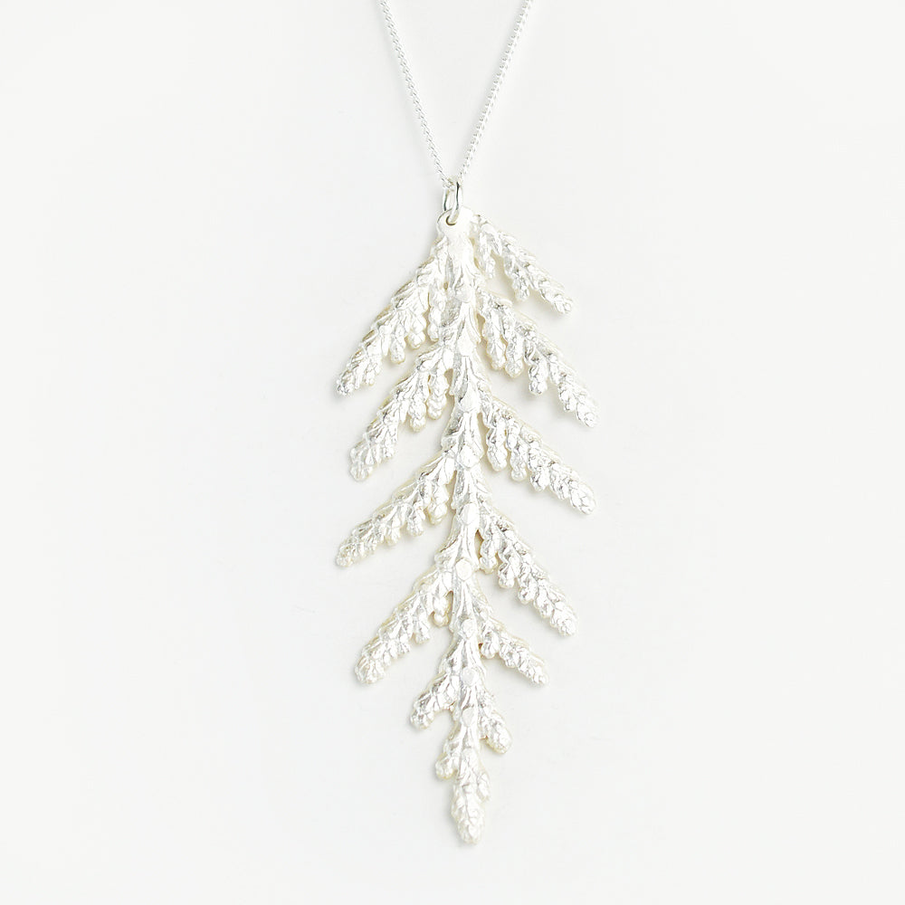 Ambleside Cedar Leaf Necklace